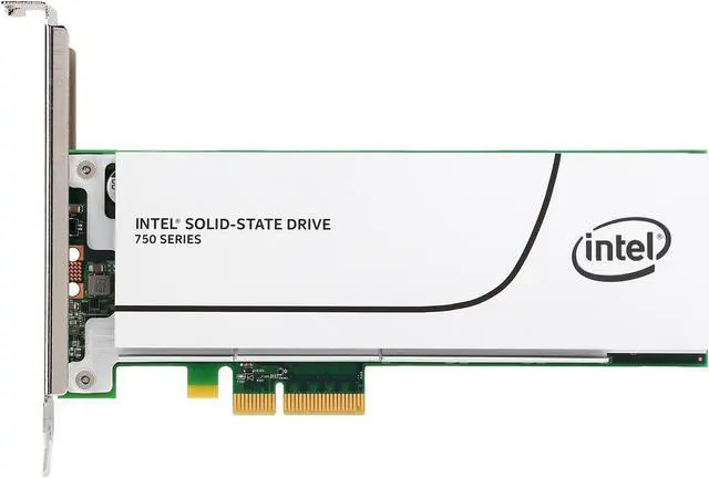 Alt view image 3 of 5 - Intel 750 Series AIC 1.2TB PCI-Express 3.0 MLC Internal Solid State Drive (SSD) SSDPEDMW012T401