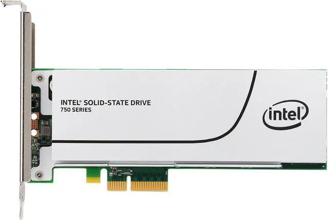 Alt view image 4 of 5 - Intel 750 Series HHHL (CEM2.0) 1.2TB PCIe NVMe 3.0 x4 MLC Internal Solid State Drive (SSD) SSDPEDMW012T4R5