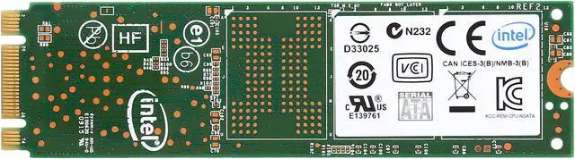 Alt view image 3 of 4 - Intel 535 Series M.2 2280 180GB SATA III MLC Internal Solid State Drive (SSD) SSDSCKJW180H601
