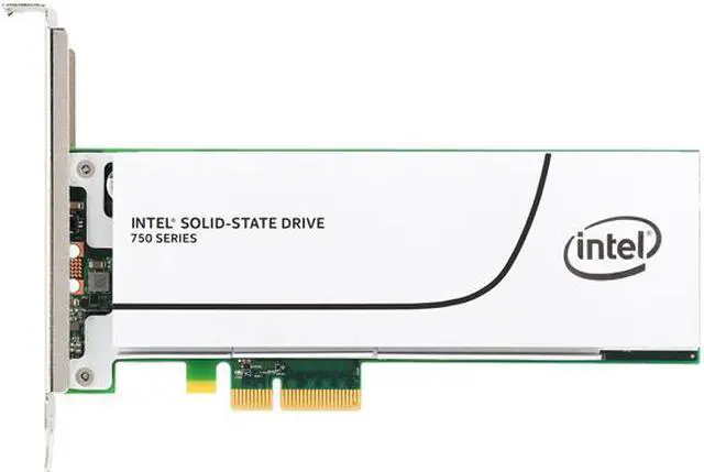 Alt view image 3 of 5 - Intel 750 Series AIC 400GB PCI-Express 3.0 x4 MLC Internal Solid State Drive (SSD) SSDPEDMW400G4X1