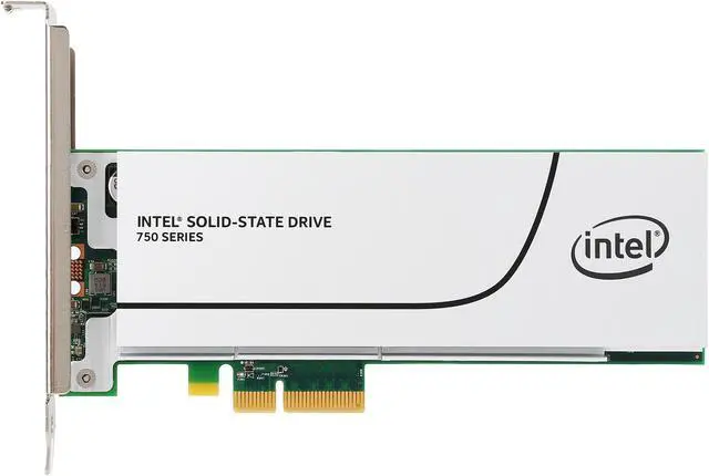 Alt view image 3 of 5 - Intel 750 Series AIC 800GB PCI-Express 3.0 x4 MLC Internal Solid State Drive (SSD) SSDPEDMW800G4X1