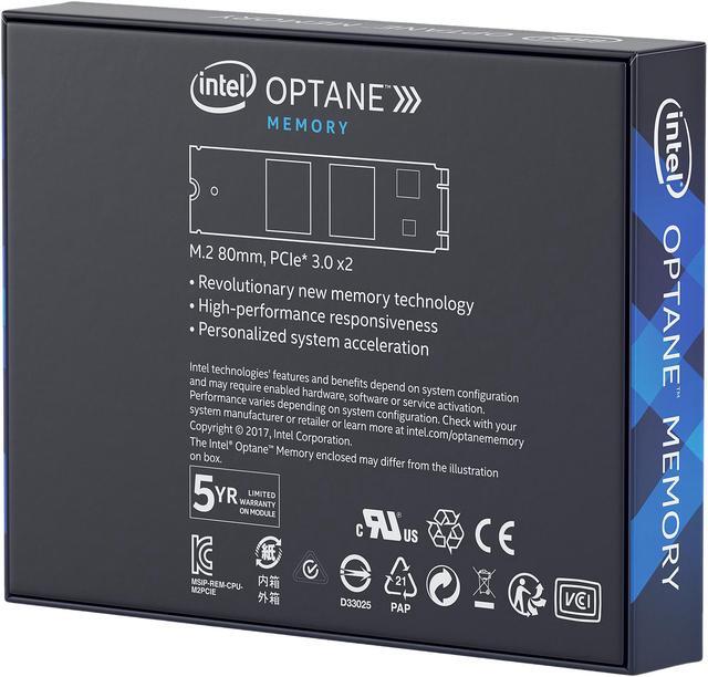 Alt view image 16 of 18 - Intel Optane Memory - M.2 2280 16GB PCIe NVMe 3.0 x2 Memory Module/System Accelerator - MEMPEK1W016GAXT