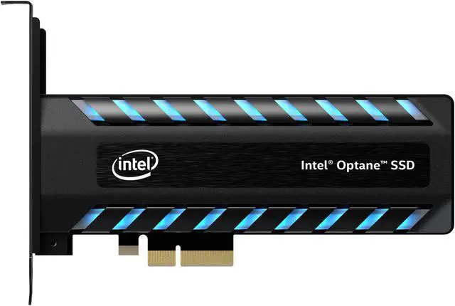 Alt view image 2 of 4 - Intel Optane SSD 905P Series - 960GB, 1/2 Height PCIe x4, 20nm, 3D XPoint Solid State Drive (SSD) - SSDPED1D960GAX1