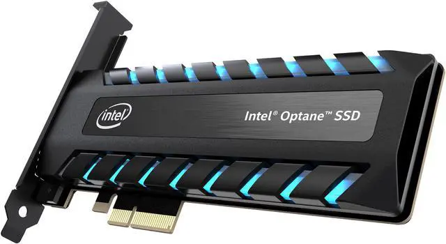 Alt view image 3 of 4 - Intel Optane SSD 905P Series - 960GB, 1/2 Height PCIe x4, 20nm, 3D XPoint Solid State Drive (SSD) - SSDPED1D960GAX1