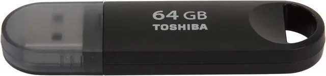 Alt view image 2 of 5 - Toshiba TransMemory 64GB USB 3.0 Flash Drive PFU064U-1BCK