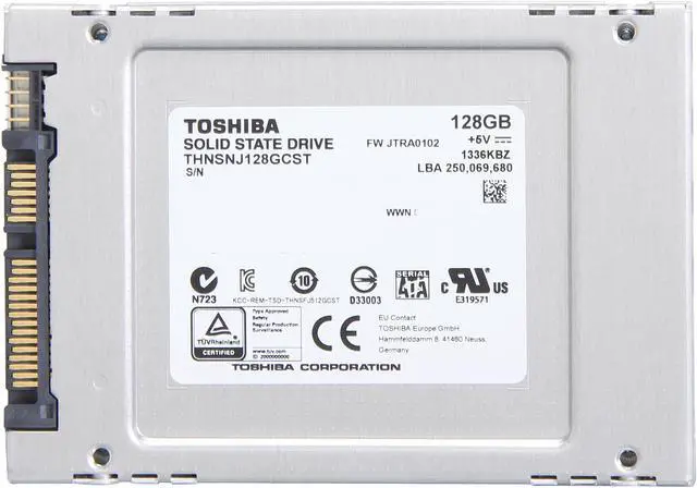 Alt view image 4 of 5 - Toshiba Q Series Pro 2.5" 128GB SATA III Internal Solid State Drive (SSD) HDTS312XZSTA