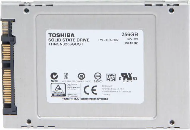 Alt view image 4 of 5 - Toshiba Q Series Pro 2.5" 256GB SATA III Internal Solid State Drive (SSD) HDTS325XZSTA
