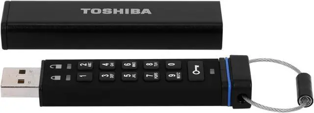 Alt view image 3 of 5 - Toshiba 8GB USB Flash Drive PFU008D-1BEK