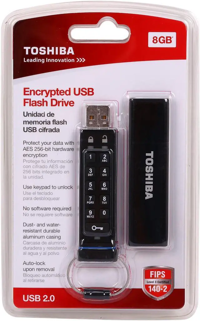 Alt view image 5 of 5 - Toshiba 8GB USB Flash Drive PFU008D-1BEK