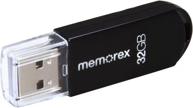 Main image of Memorex Mini TravelDrive 32GB USB 2.0 Flash Drive (Black) 98188