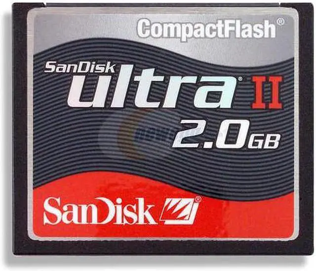Main image of SanDisk Ultra II 2GB Compact Flash (CF) Flash Media Model SDCFH2048901