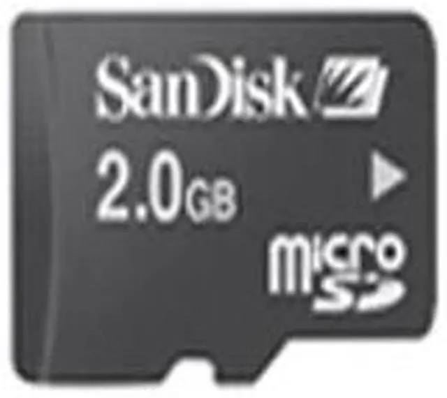 Alt view image 2 of 3 - SanDisk 2GB MicroSD Flash Card Model SDSDQ-2048-A11M