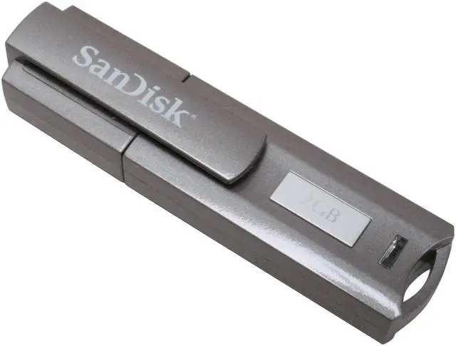 Main image of SanDisk Cruzer Professional 2GB Flash Drive (USB2.0 Portable) 256bit AES Encryption SDCZ21002GA75