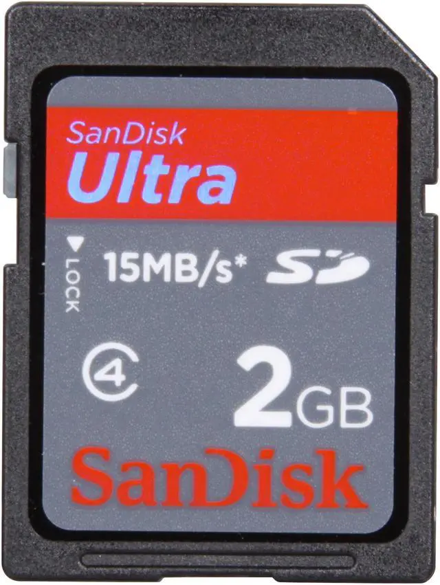Main image of SanDisk Ultra 2GB Secure Digital (SD) Flash Card Model SDSDH-002G-A11