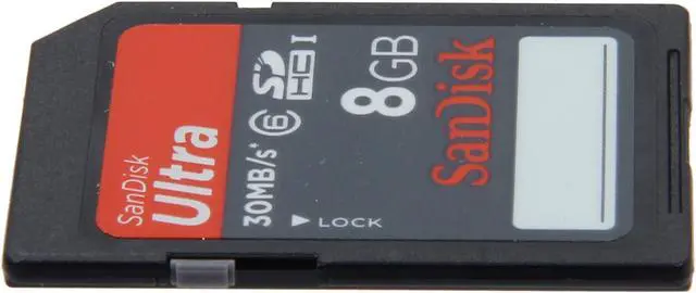 Alt view image 4 of 5 - SanDisk Ultra 8GB Secure Digital High-Capacity (SDHC) Flash Card Model SDSDRH-008G-A11