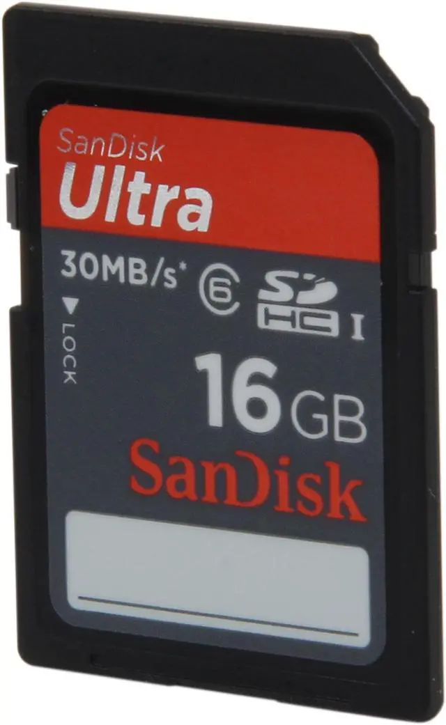 Main image of SanDisk Ultra 16GB Secure Digital High-Capacity (SDHC) Flash Card Model SDSDRH-016G-A11