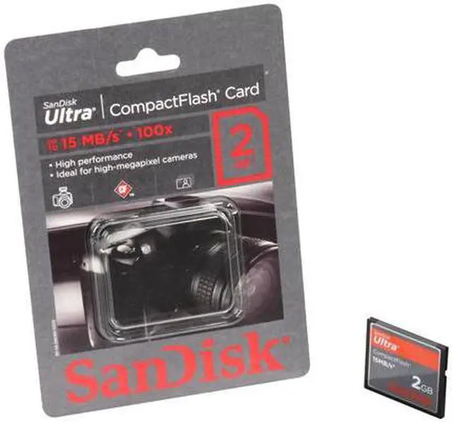 Alt view image 5 of 5 - SanDisk Ultra 2GB Compact Flash (CF) Flash Card
