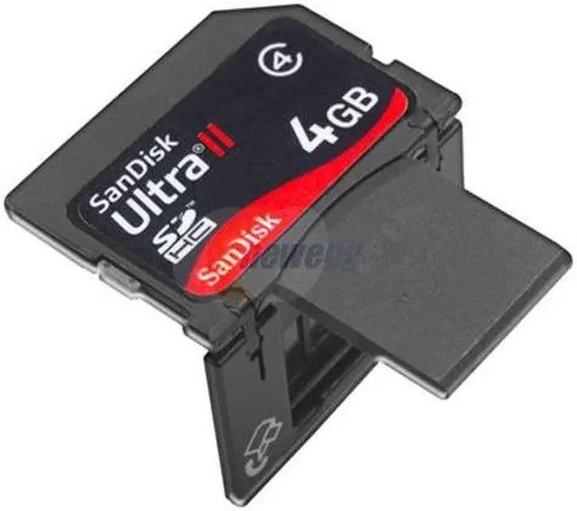Main image of SanDisk 4GB SD Plus USB Flash Card Model SDSDPH-004G-A11