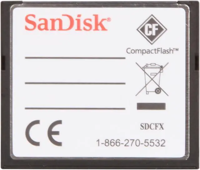 Alt view image 4 of 5 - SanDisk Extreme 8GB Compact Flash (CF) Flash Card Model SDCFX-008G-A61