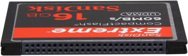 Alt view image 3 of 5 - SanDisk Extreme 16GB Compact Flash (CF) Flash Card Model SDCFX-016G-A61