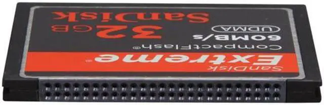 Alt view image 3 of 5 - SanDisk Extreme 32GB Compact Flash (CF) Flash Card Model SDCFX-032G-A61