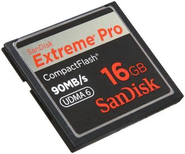 Main image of SanDisk Extreme Pro 16GB Compact Flash (CF) Flash Card Model SDCFXP-016G-A91