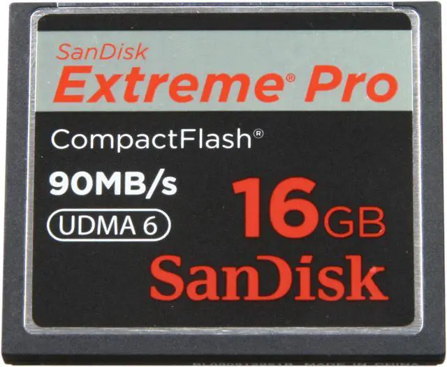 Alt view image 2 of 5 - SanDisk Extreme Pro 16GB Compact Flash (CF) Flash Card Model SDCFXP-016G-A91