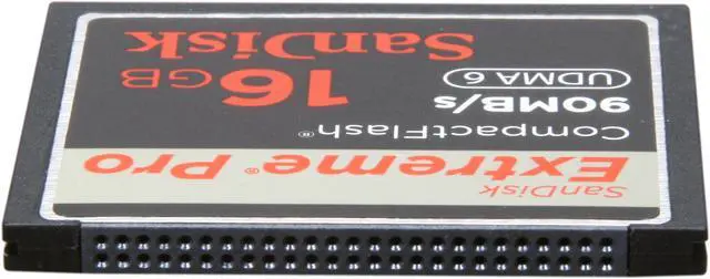 Alt view image 4 of 5 - SanDisk Extreme Pro 16GB Compact Flash (CF) Flash Card Model SDCFXP-016G-A91