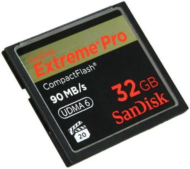 Main image of SanDisk Extreme Pro 32GB Compact Flash (CF) Flash Card Model SDCFXP-032G-A91