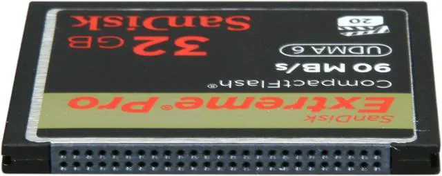 Alt view image 3 of 5 - SanDisk Extreme Pro 32GB Compact Flash (CF) Flash Card Model SDCFXP-032G-A91