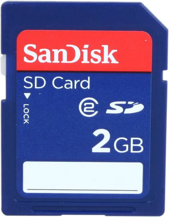 Main image of SanDisk 2GB Secure Digital (SD) Standard SD Card Model SDSDB-2048-P36