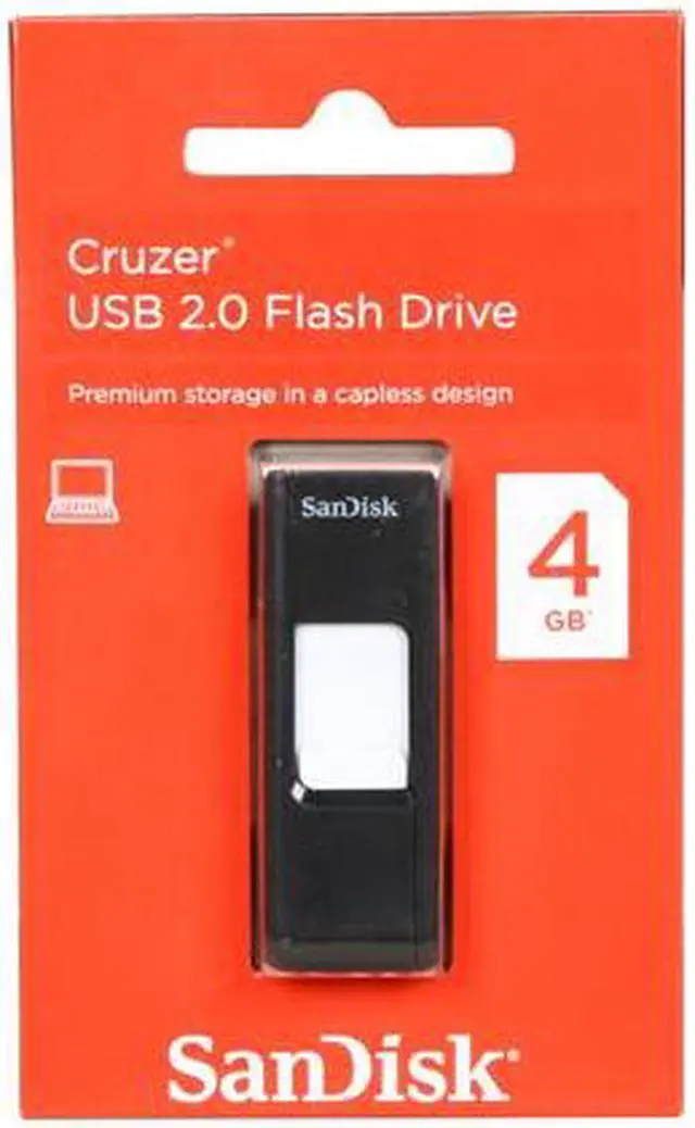 Alt view image 3 of 3 - SanDisk Cruzer 4GB USB 2.0 Flash Drive SDCZ36-004G-P36