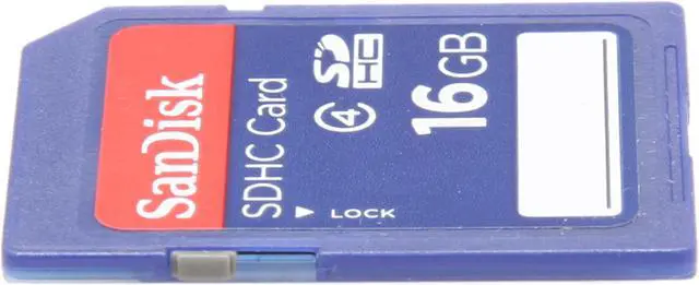 Alt view image 2 of 6 - SanDisk 16GB Secure Digital High-Capacity (SDHC) Flash Card Model SDSDB-016G-B35