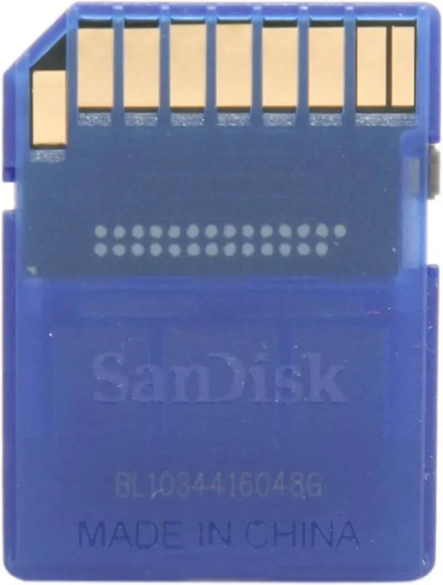 Alt view image 3 of 6 - SanDisk 16GB Secure Digital High-Capacity (SDHC) Flash Card Model SDSDB-016G-B35