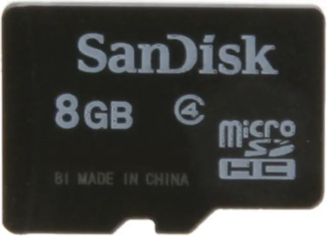 Main image of SanDisk 8GB microSDHC Flash Card Model SDSDQM-008G-B35N