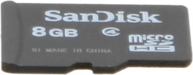 Alt view image 2 of 4 - SanDisk 8GB microSDHC Flash Card Model SDSDQM-008G-B35N
