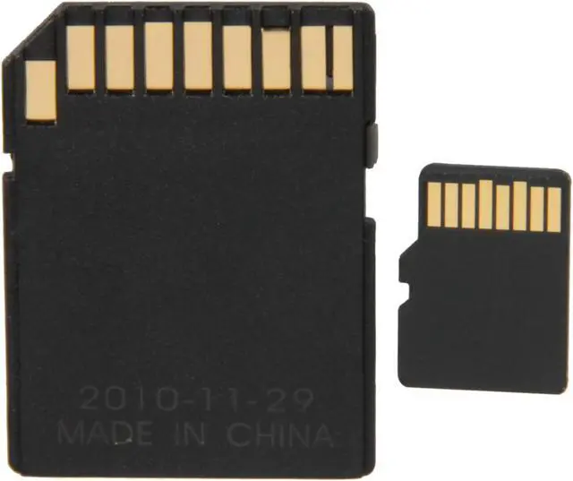 Alt view image 2 of 4 - SanDisk 4GB microSDHC Flash Card w/ Adapter Model SDSDQM-004G-B35A