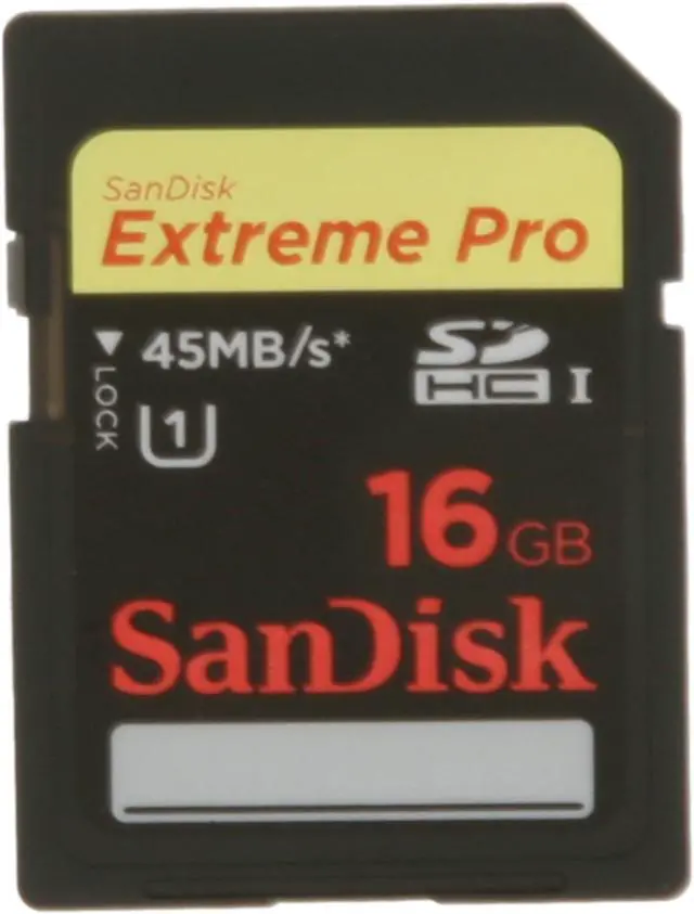 Main image of SanDisk Extreme Pro 16GB Secure Digital High-Capacity (SDHC) UHS-1 Card Model SDSDXP1-016G-A75