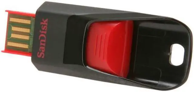Alt view image 3 of 6 - SanDisk Cruzer Edge 2GB USB 2.0 Flash Drive 128bit AES Encryption SDCZ51-002G-B35