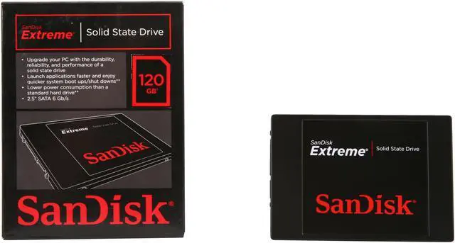 Alt view image 6 of 6 - SanDisk Extreme 2.5" 120GB SATA III Internal Solid State Drive (SSD) SDSSDX-120G-G25