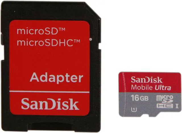Main image of SanDisk SDSDQUA-016G-A11A Flash Card