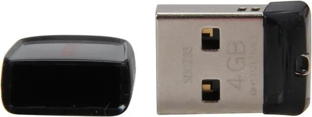 Alt view image 2 of 4 - SanDisk Cruzer Fit 4GB USB 2.0 Flash Drive SDCZ33-004G-B35