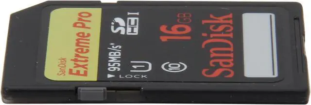 Alt view image 3 of 4 - SanDisk Extreme Pro 16GB Secure Digital High-Capacity (SDHC) Flash Card Model SDSDXPA-016G-A46