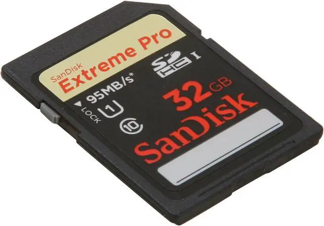 Alt view image 2 of 4 - SanDisk Extreme Pro 32GB Secure Digital High-Capacity (SDHC) Flash Card Model SDSDXPA-032G-A46
