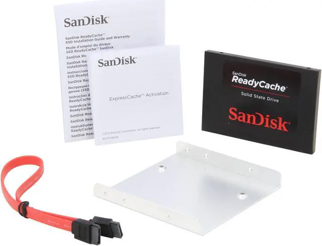 Alt view image 5 of 6 - SanDisk ReadyCache SDSSDRC-032G-G26 2.5" 32GB SATA III for Windows 7 and Windows 8 -based PCs