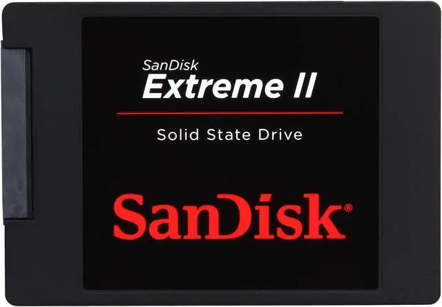 Alt view image 2 of 5 - SanDisk Extreme II 2.5" 480GB SATA III Internal Solid State Drive (SSD) SDSSDXP-480G-G25
