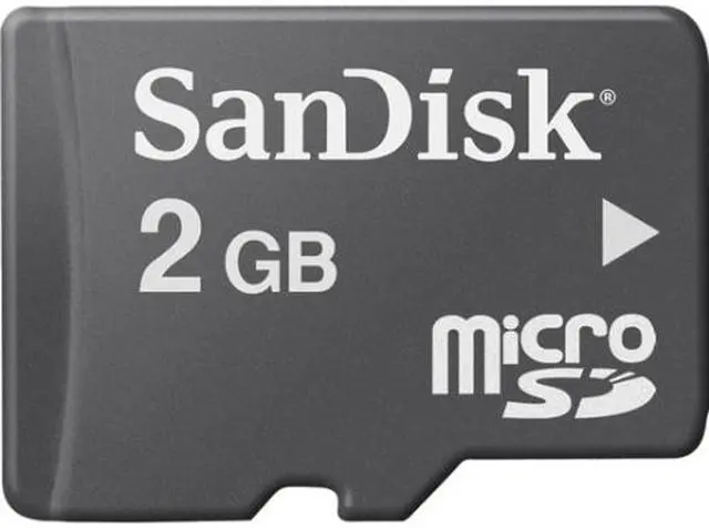 Main image of SanDisk 2 GB microSD - 1 Card