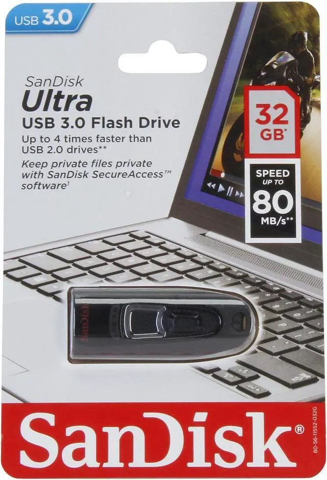 Alt view image 5 of 5 - SanDisk Ultra 32GB USB 3.0 Flash Drive SDCZ48-032G-A46