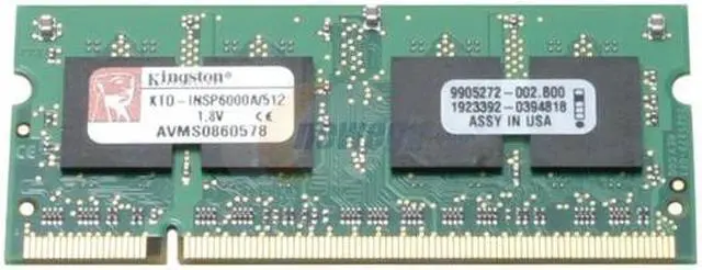 Main image of Kingston 512MB Unbuffered DDR2 533 (PC2 4200) System Specific Memory For Dell Model KTD-INSP6000A/512