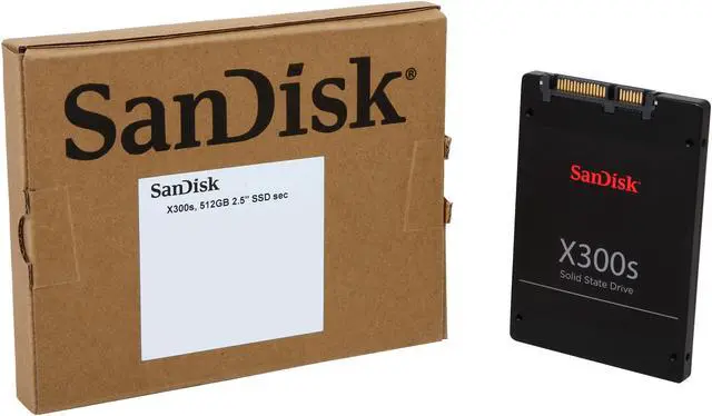 Alt view image 5 of 5 - SanDisk X300s 2.5" 512GB SATA III MLC Internal Solid State Drive (SSD) SD7UB2Q-512G-1122